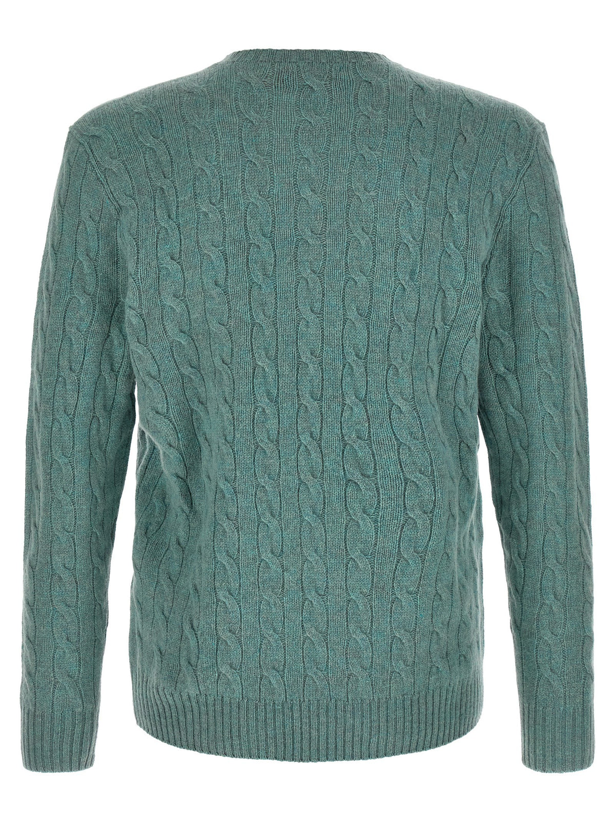Wool and cashmere cable knit sweater 2