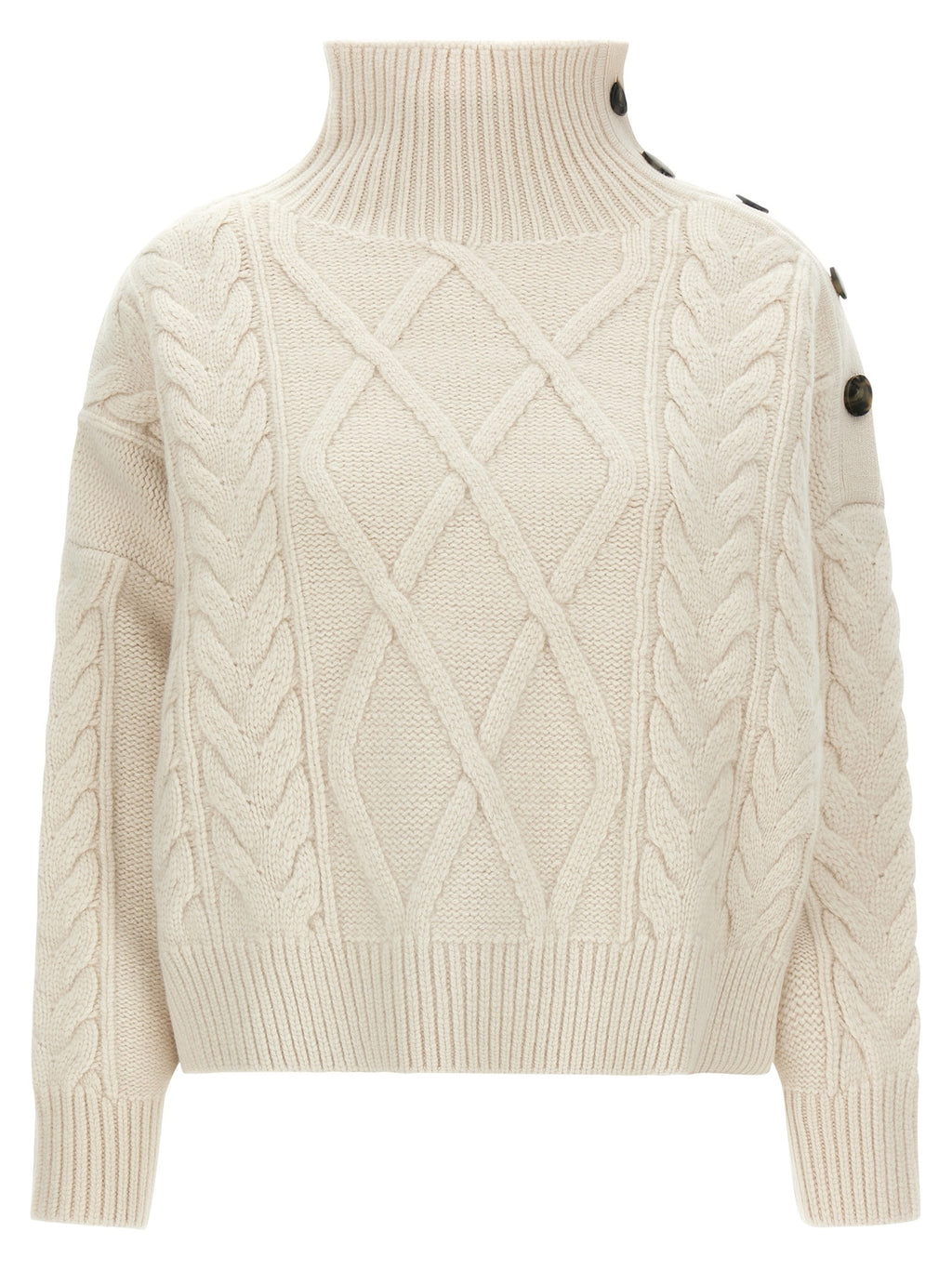 Braided sweater
