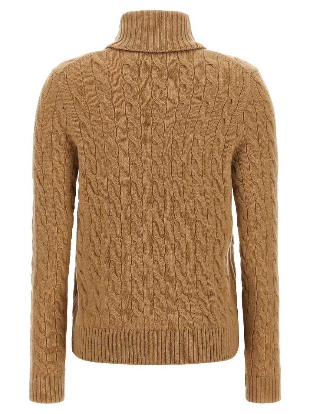 Braided turtleneck sweater 2