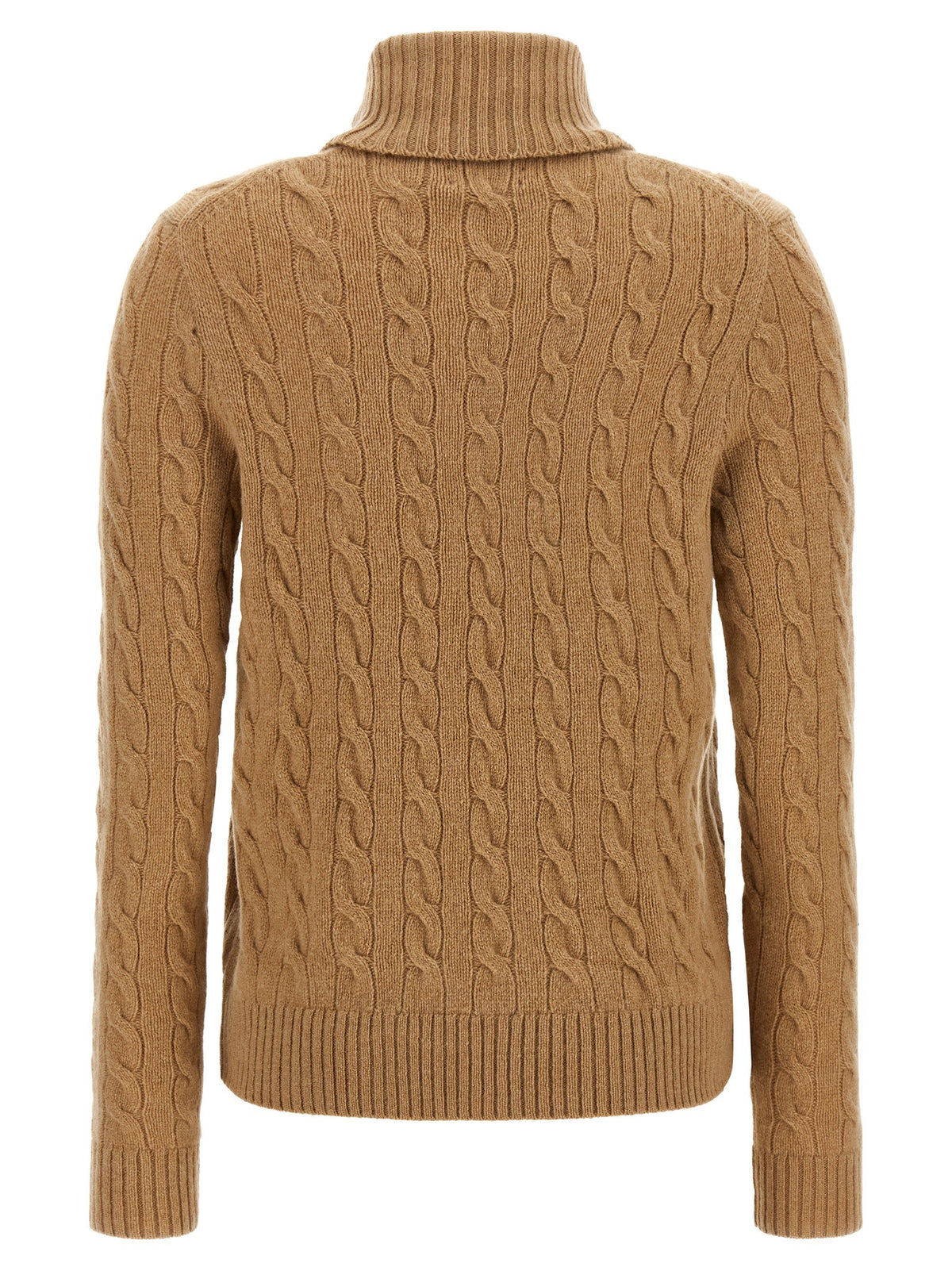 Braided turtleneck sweater 2