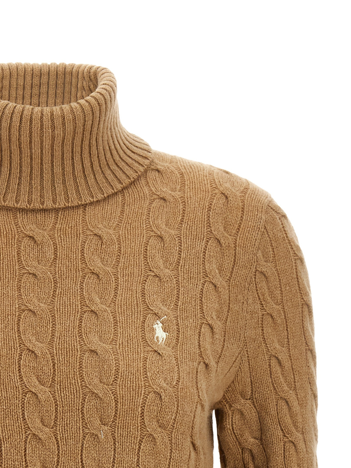 Braided turtleneck sweater 3