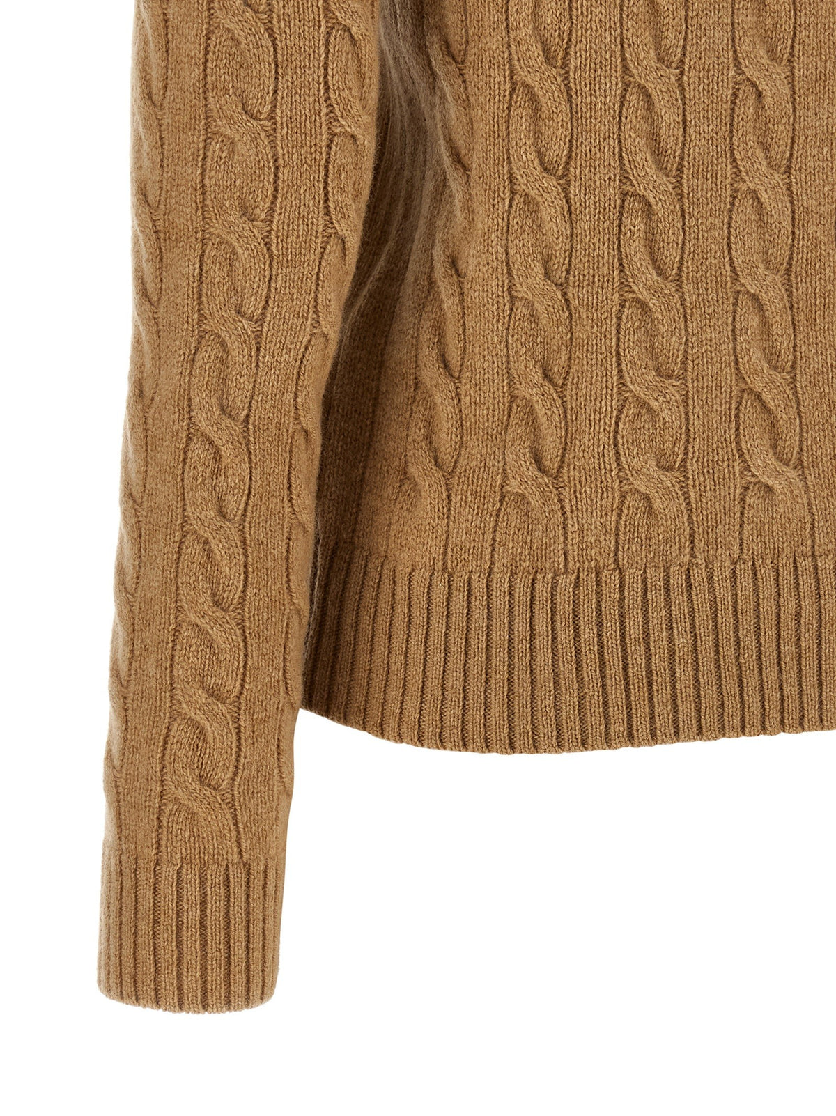Braided turtleneck sweater 4