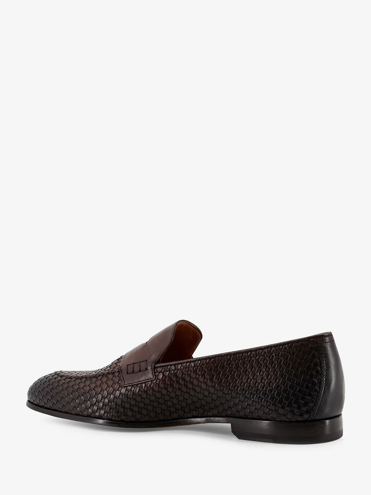 Braidy leather loafers 3