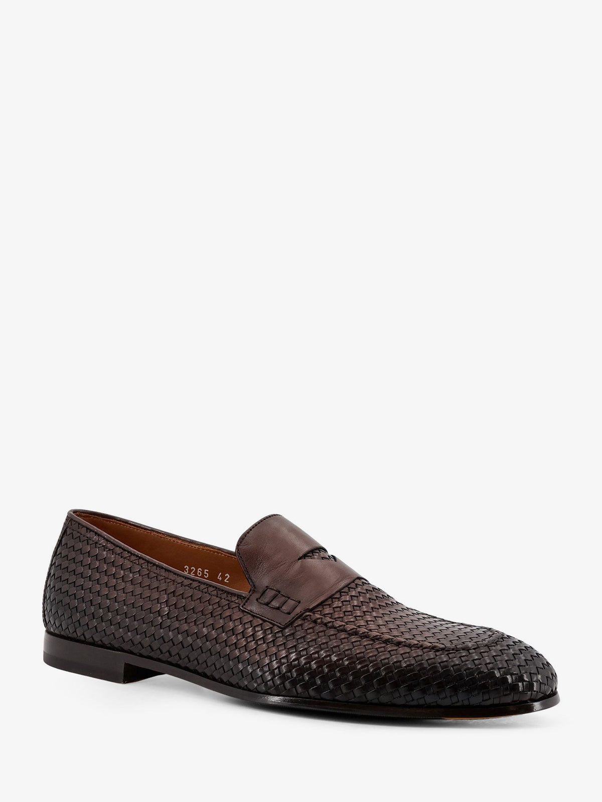 Braidy leather loafers 2