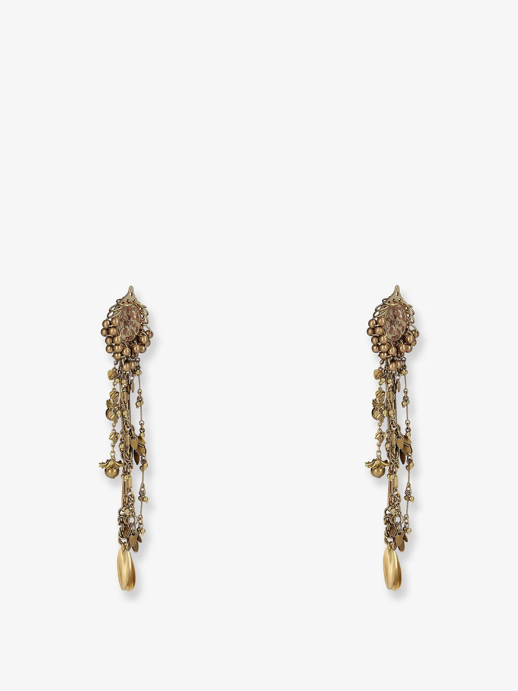 Brass earrings 2