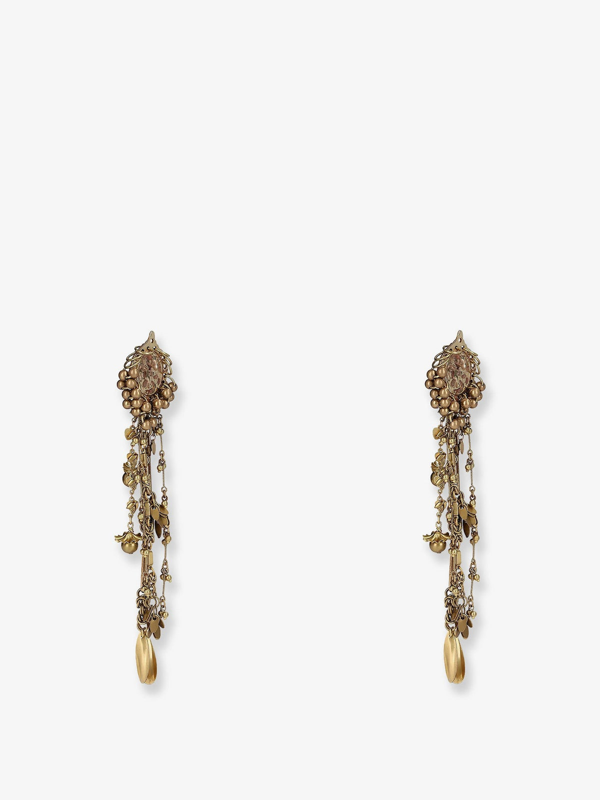 Brass earrings 2