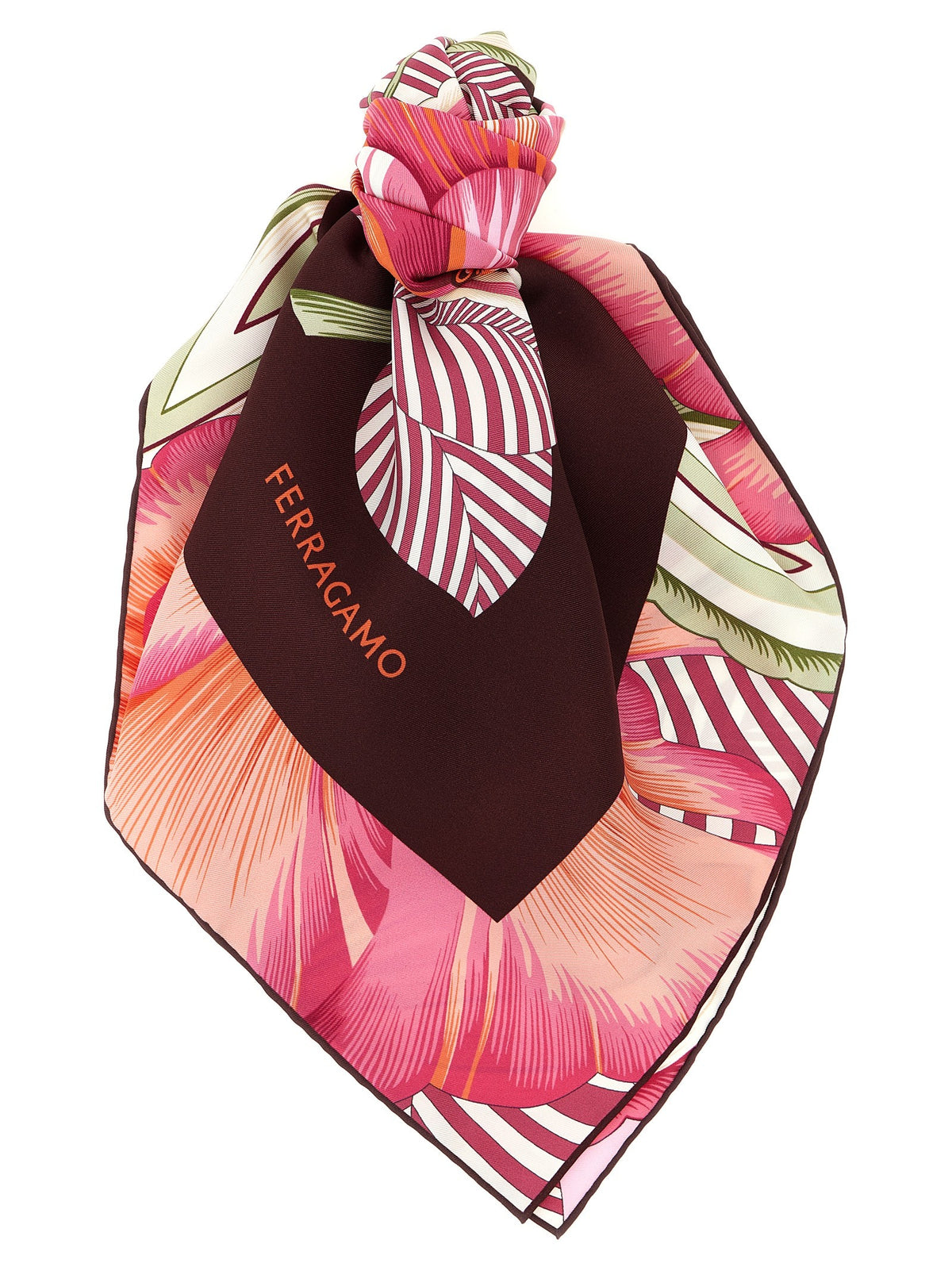 'Brezza' print scarf