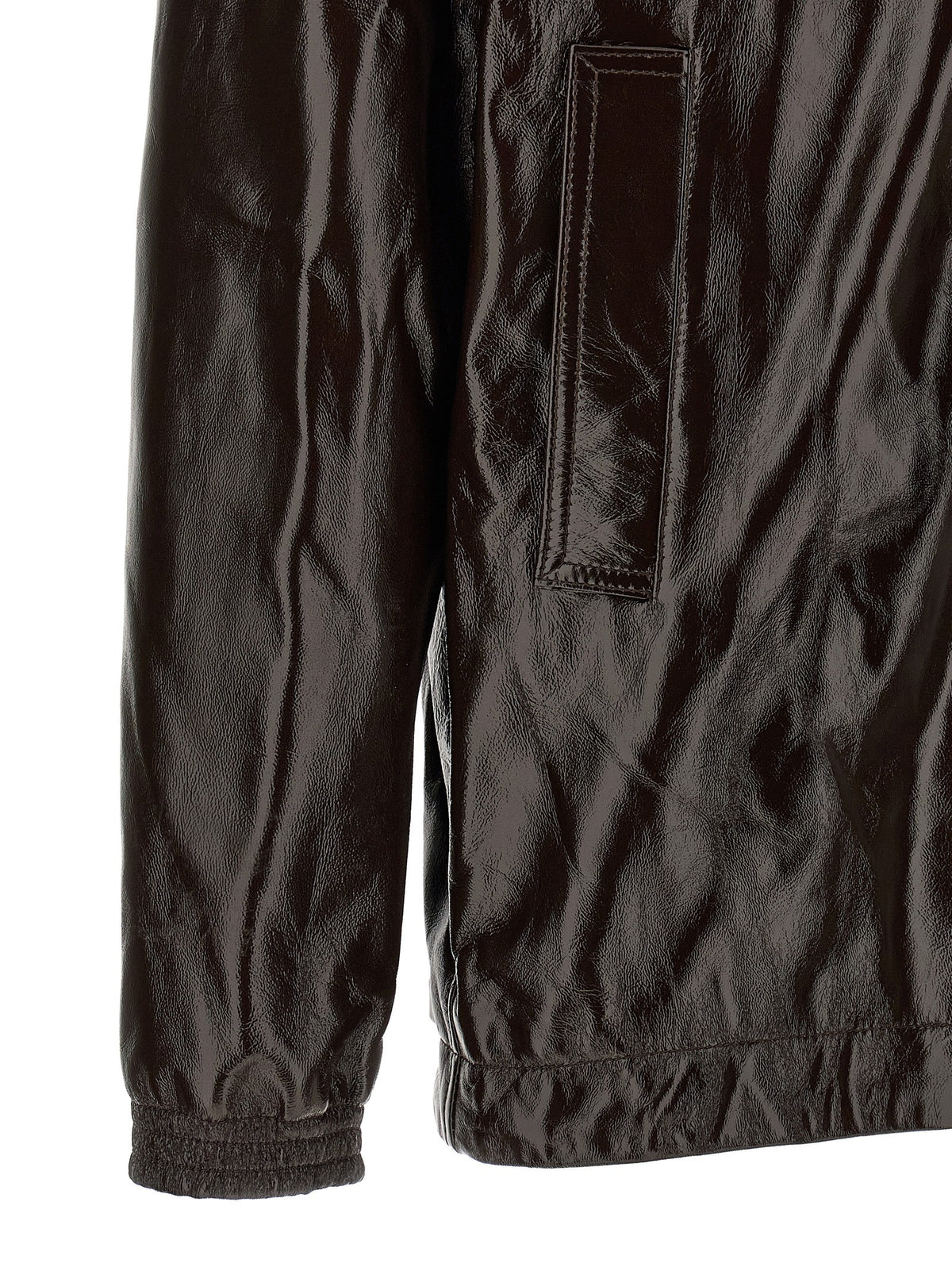 'Brigham' brown jacket 4