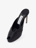 Brigitte Mule 100 satin sandals 4