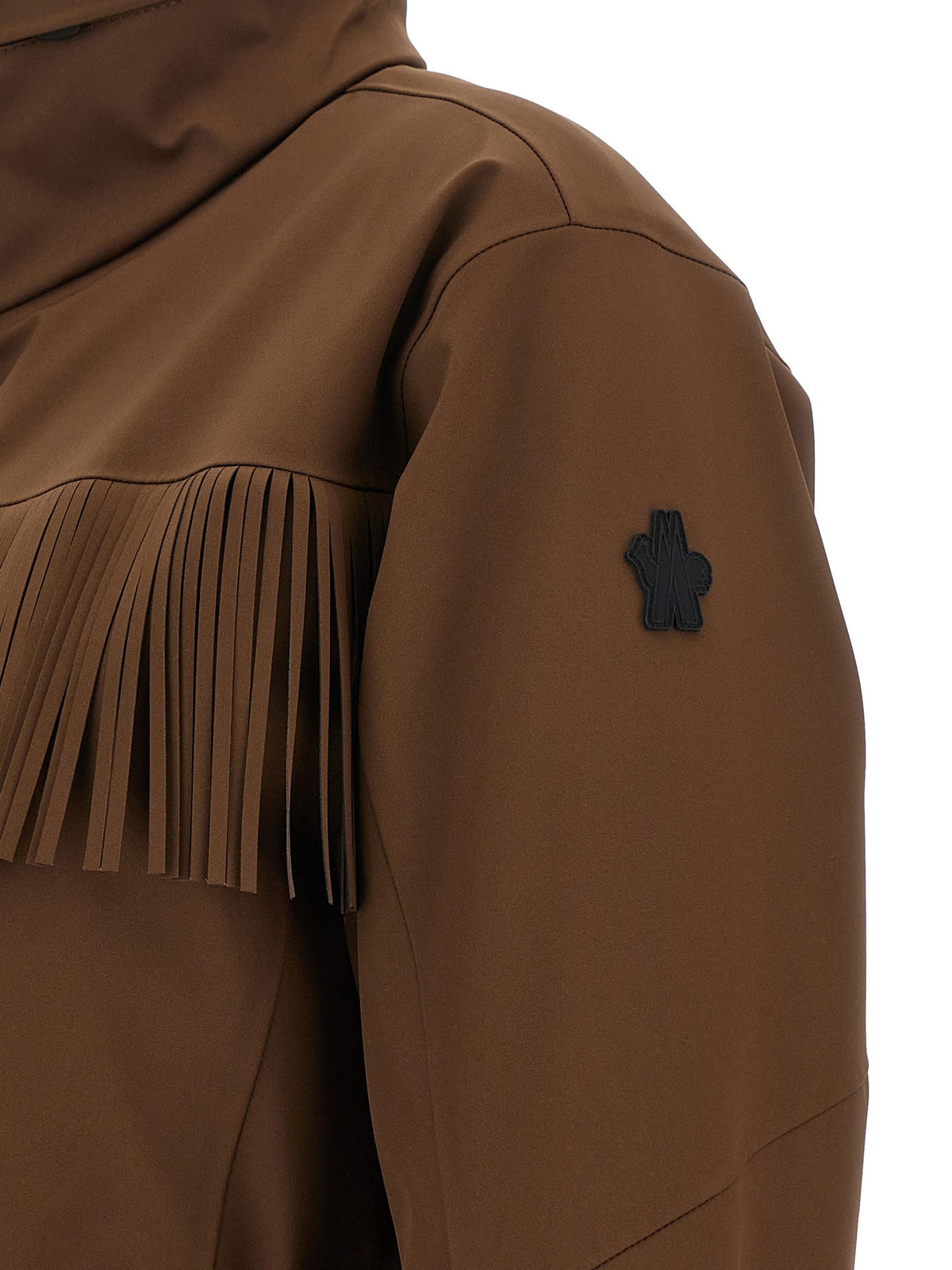 Brown fringed ski suit 5