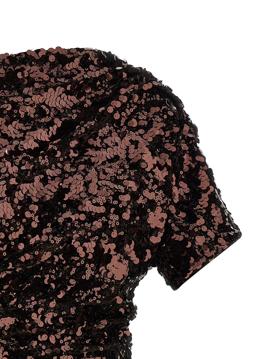 'Brown Sequins Mini' dress 3