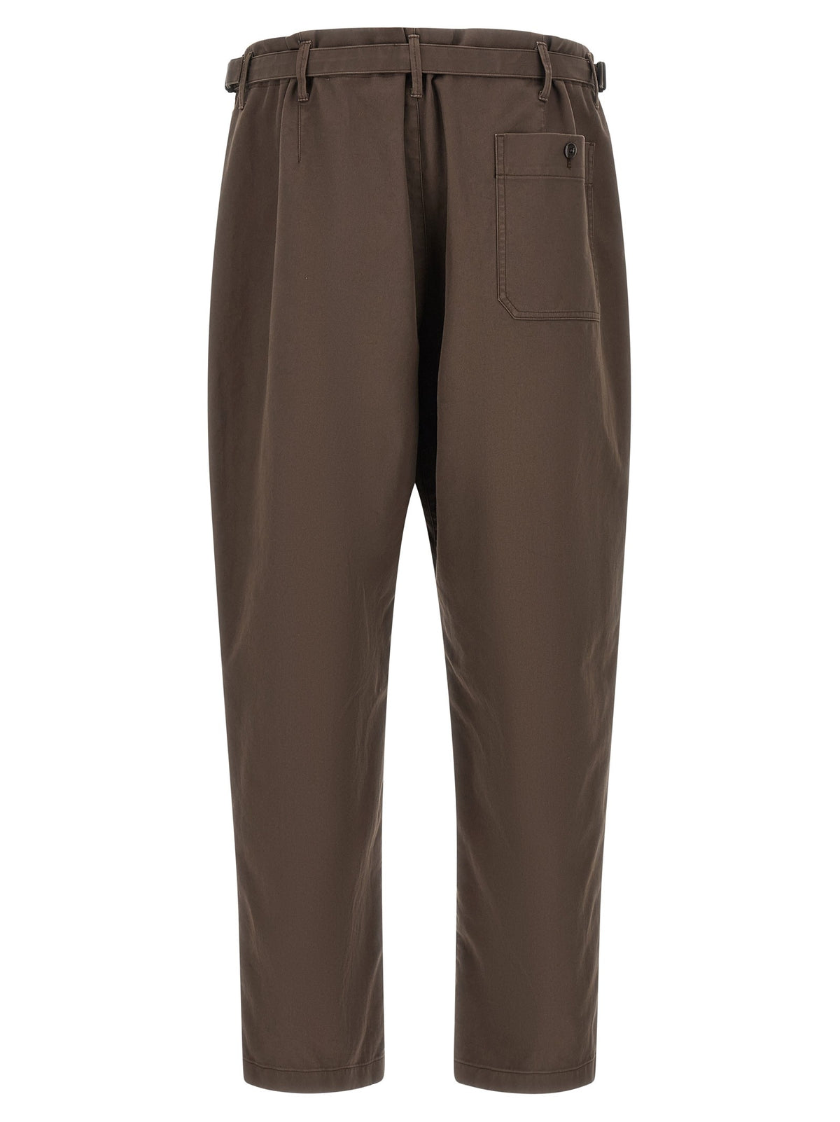 Brown tapered pants 2