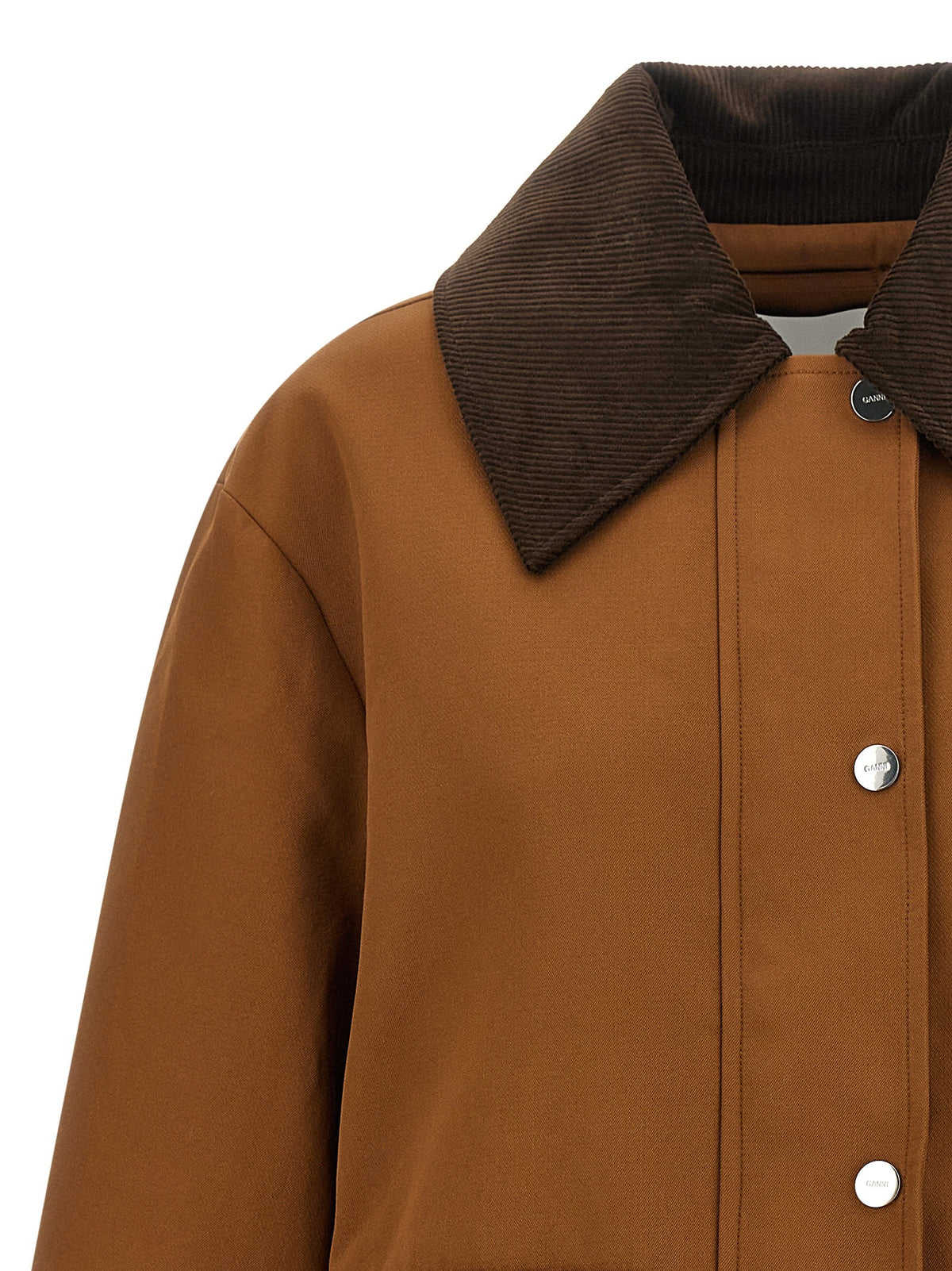 Brown twill jacket 3