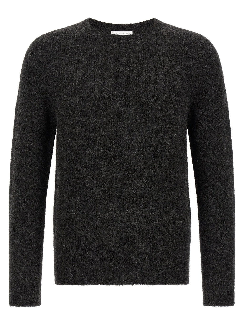 Brushed alpaca sweater