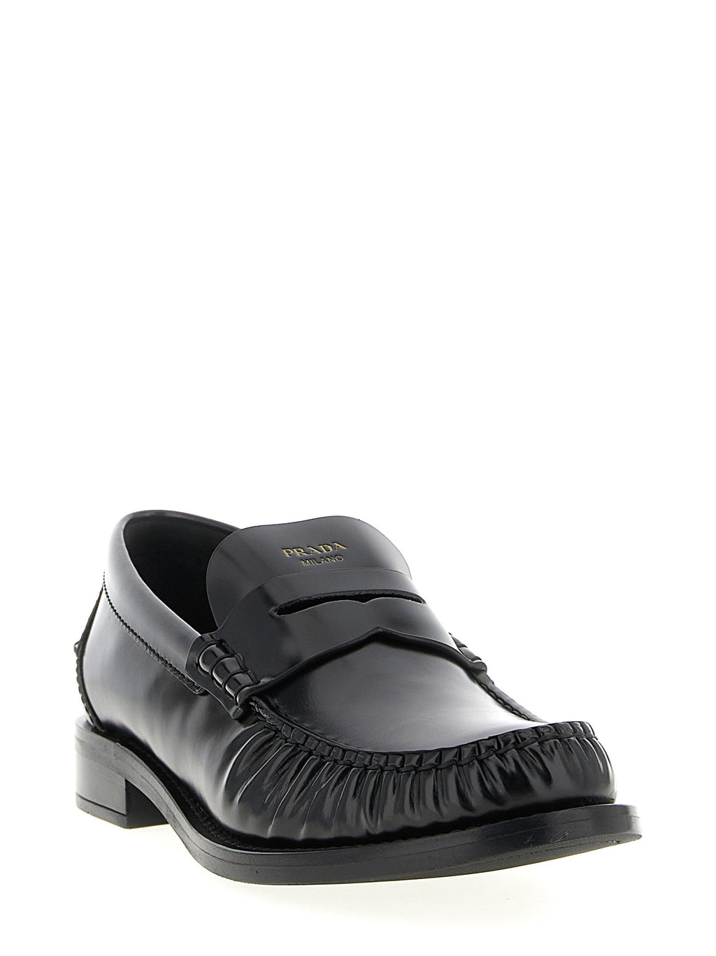 Brushed leather loafers 2
