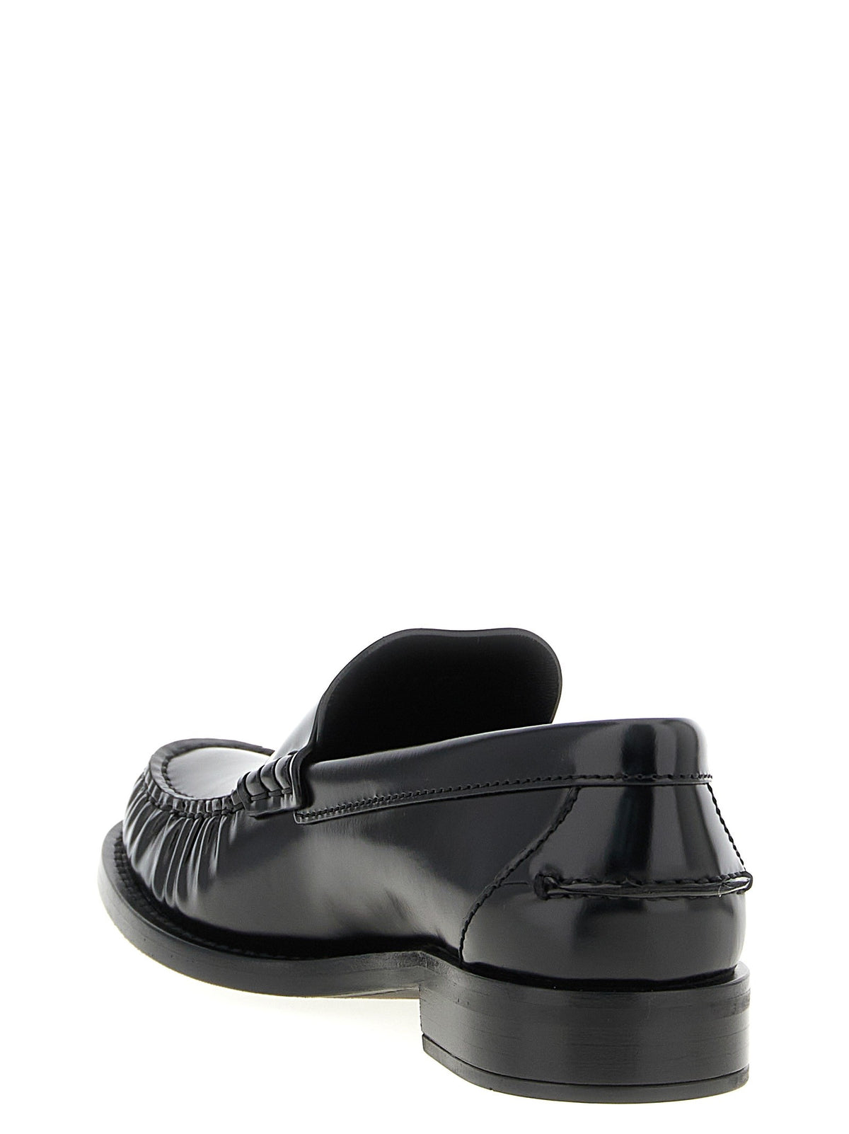 Brushed leather loafers 3