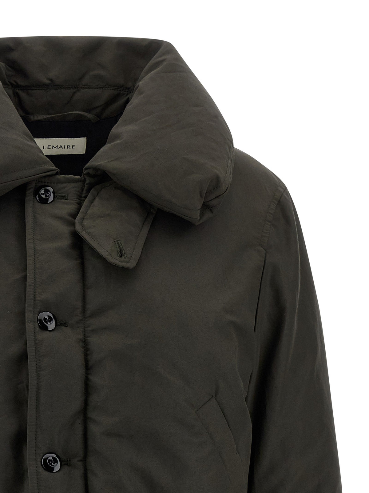 Bubble collar cropped down jacket 3