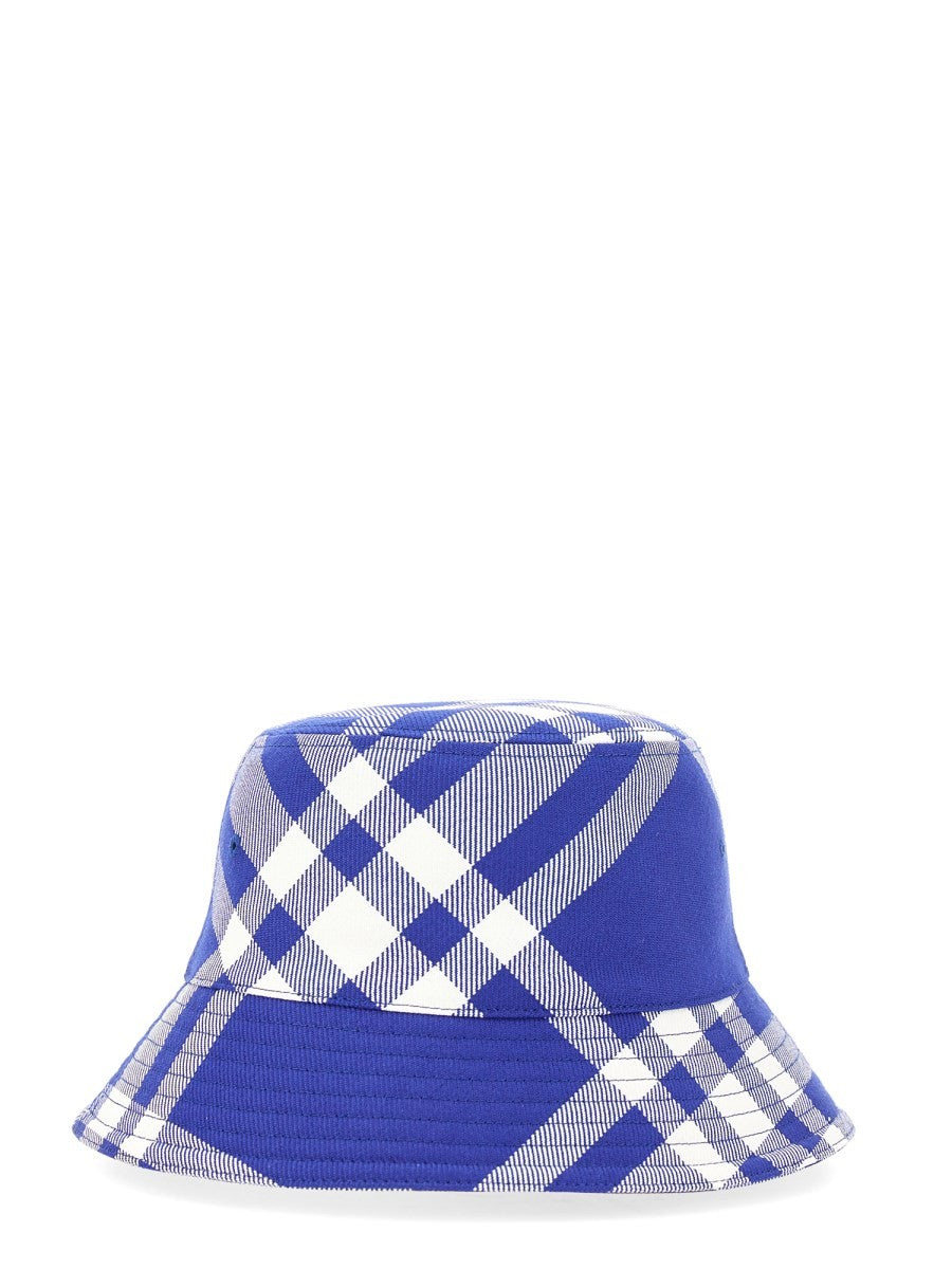 BUCKET CHECK HAT 3