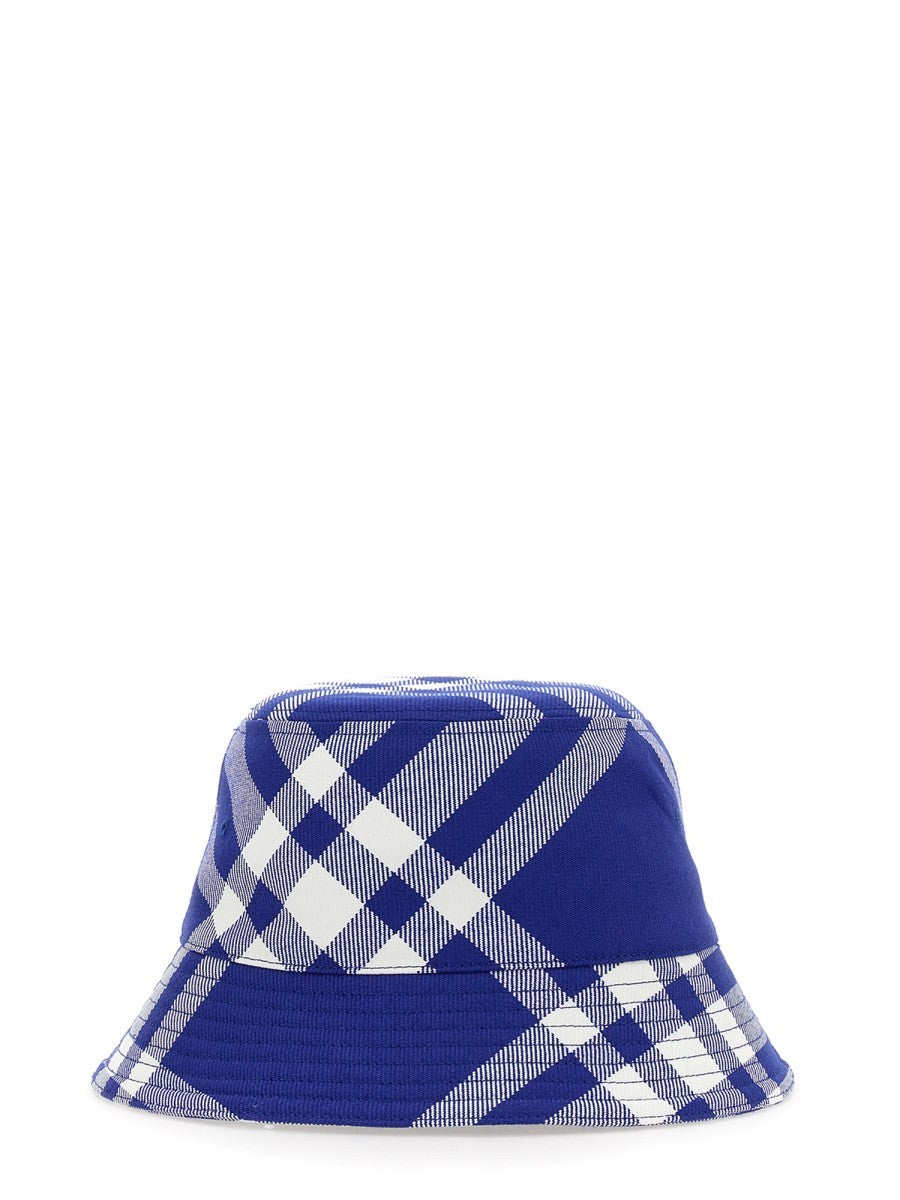 BUCKET CHECK HAT 4