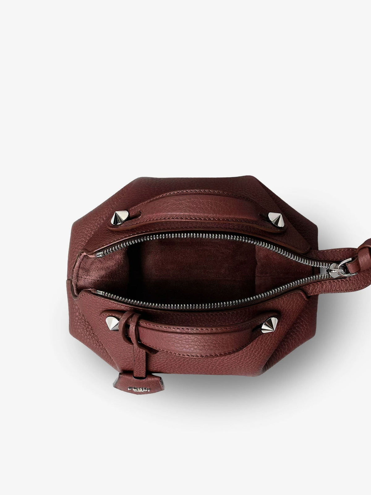 By The Way Hammered Leather Handbag 4