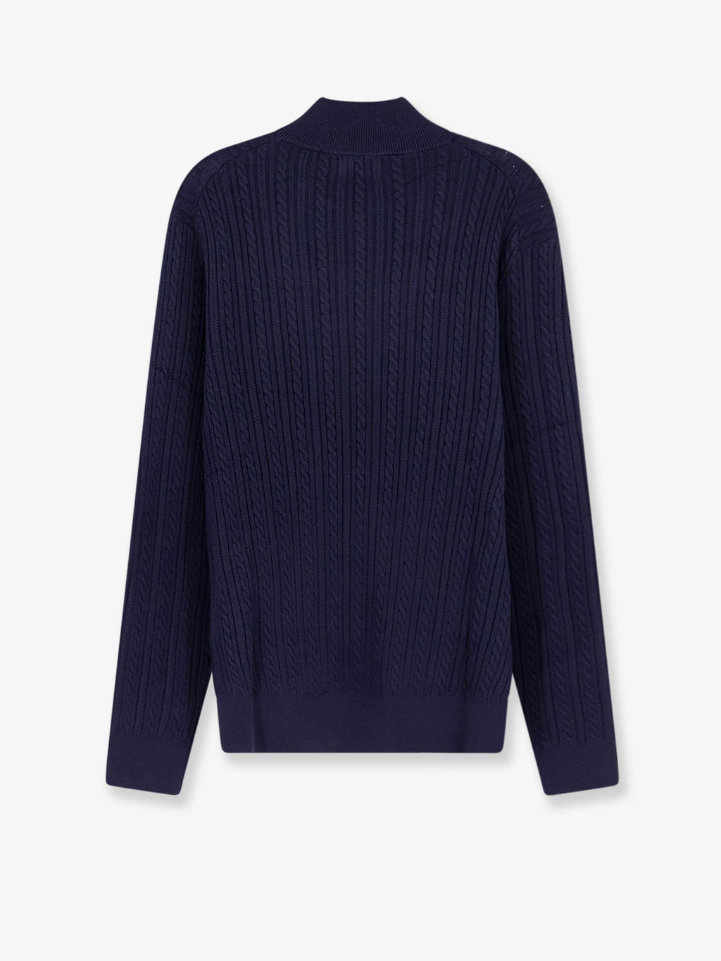 Cable Knit sweater with zip 2