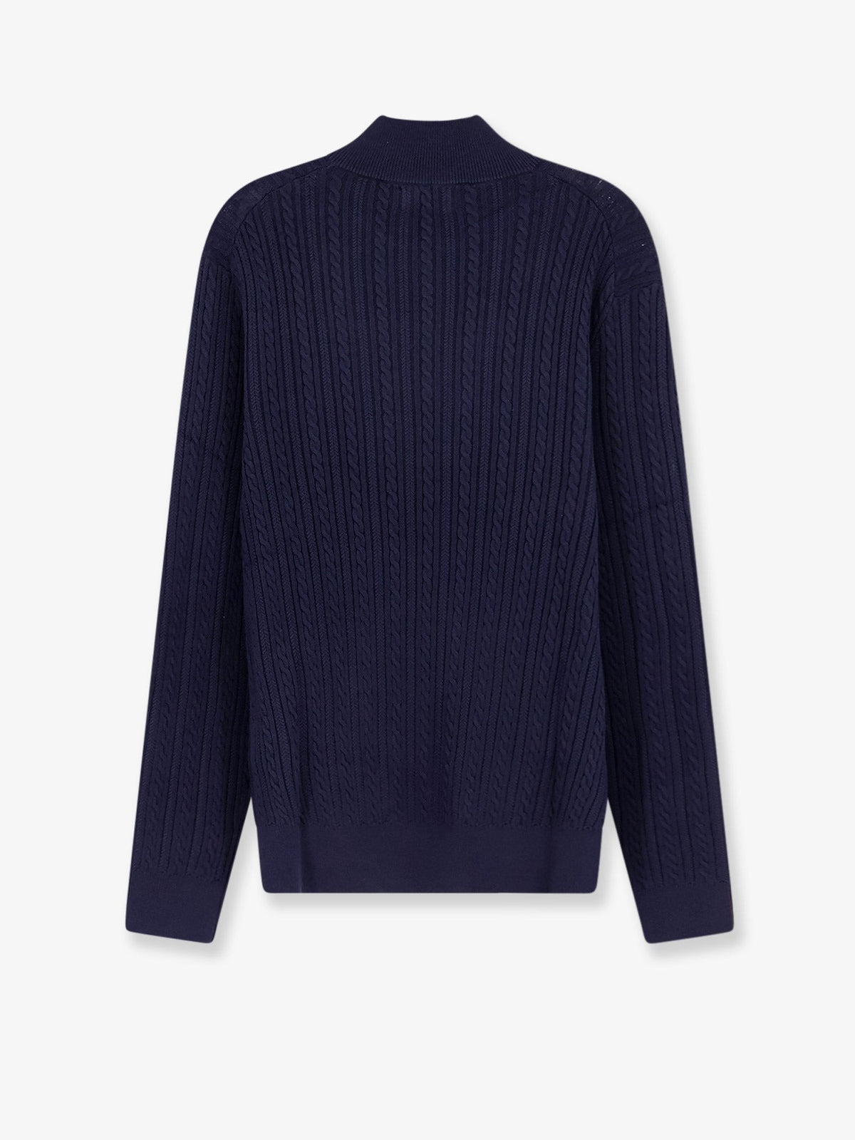 Cable Knit sweater with zip 2