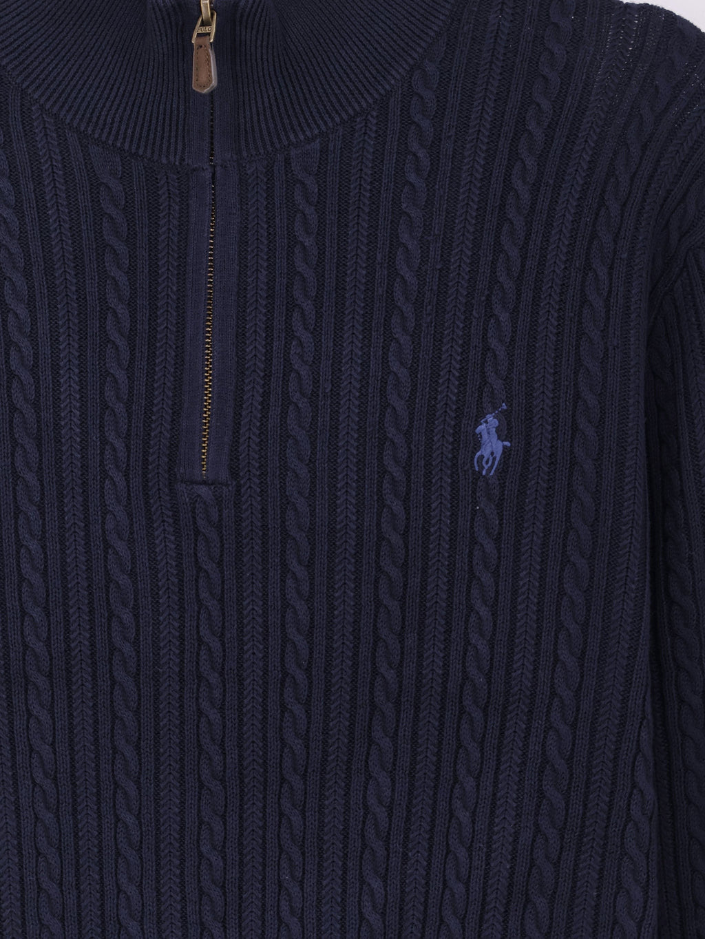 Cable Knit sweater with zip 3