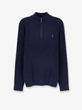 Cable Knit sweater with zip