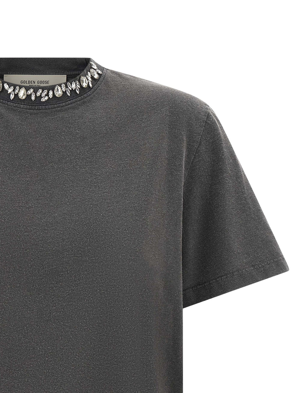 Cabochon crystal t-shirt 3