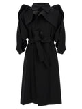 'Calligraph' trench coat