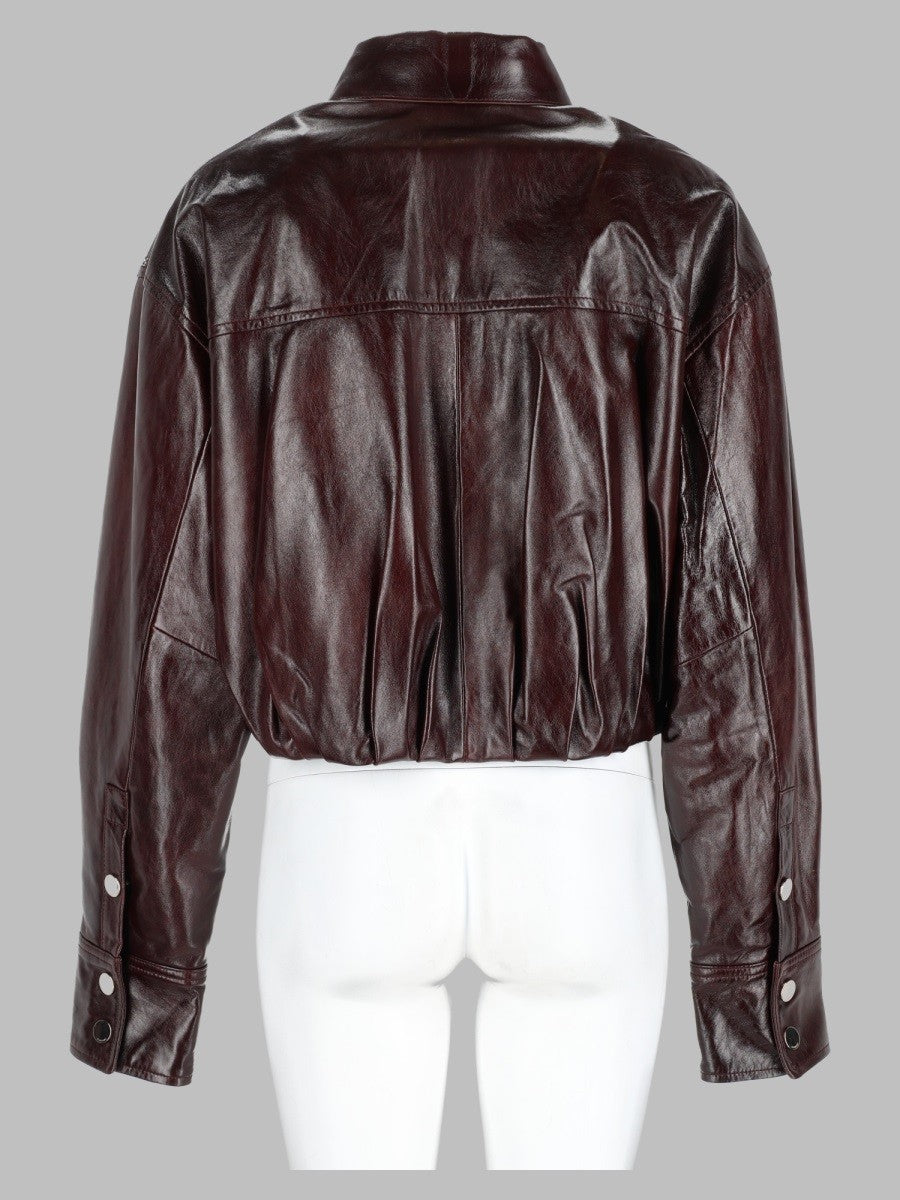 Camicia Boxy in Nappa 2