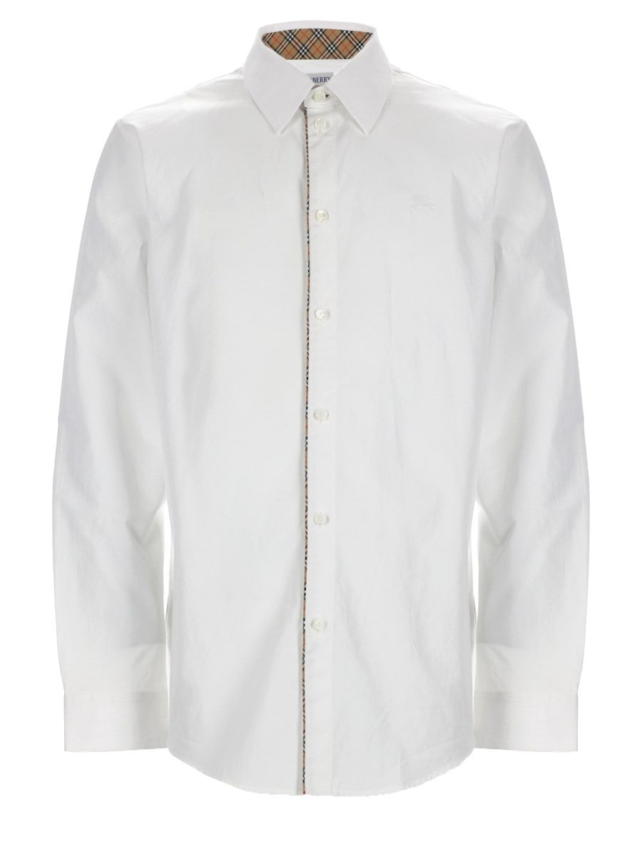 CAMICIA CON FINITURE "CHECK"