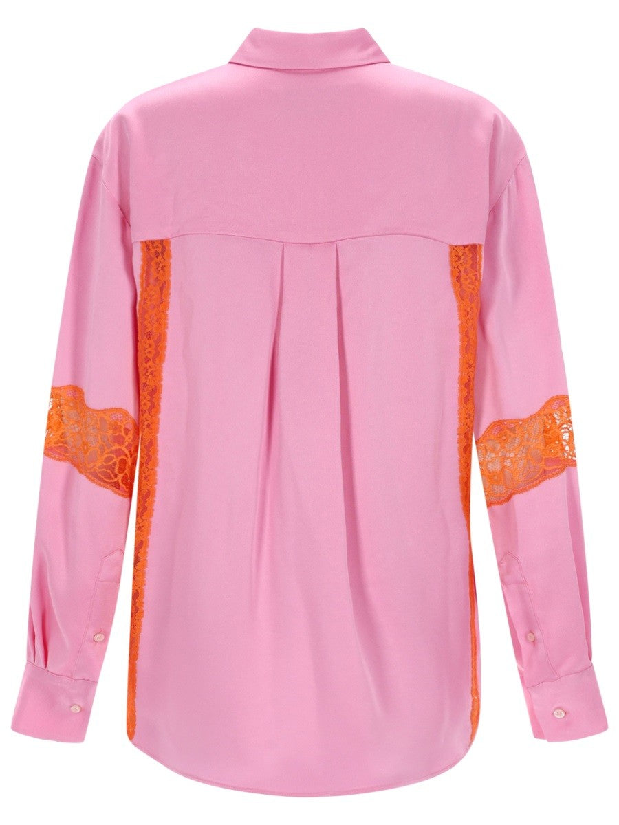 CAMICIA CON INSERTI IN PIZZO 2