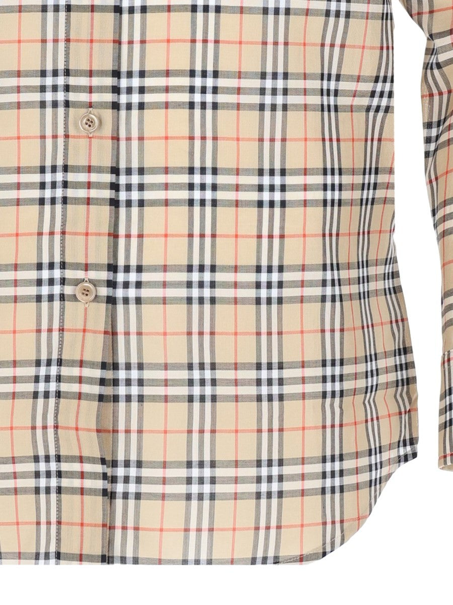 Camicia in Cotone Check con Vestibilità Classica 3