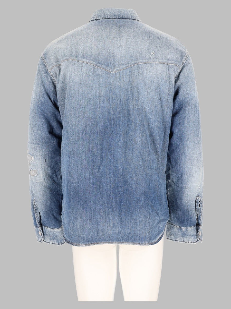 Camicia In Denim “Medium Perfecto Puffy” 2