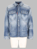 Camicia In Denim “Medium Perfecto Puffy”
