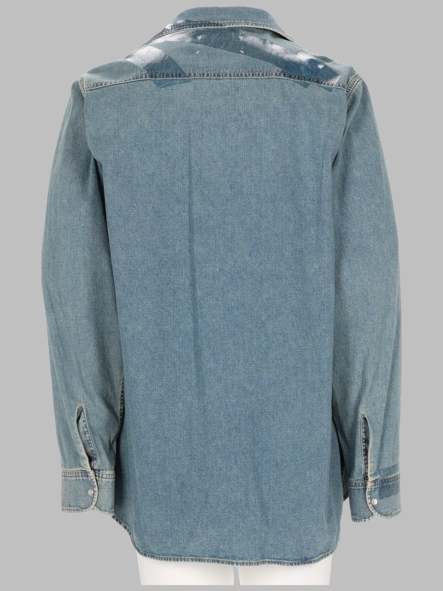 CAMICIA IN DENIM TAPED 2