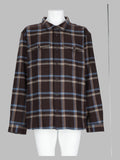 Camicia In Flanella Di Cotone