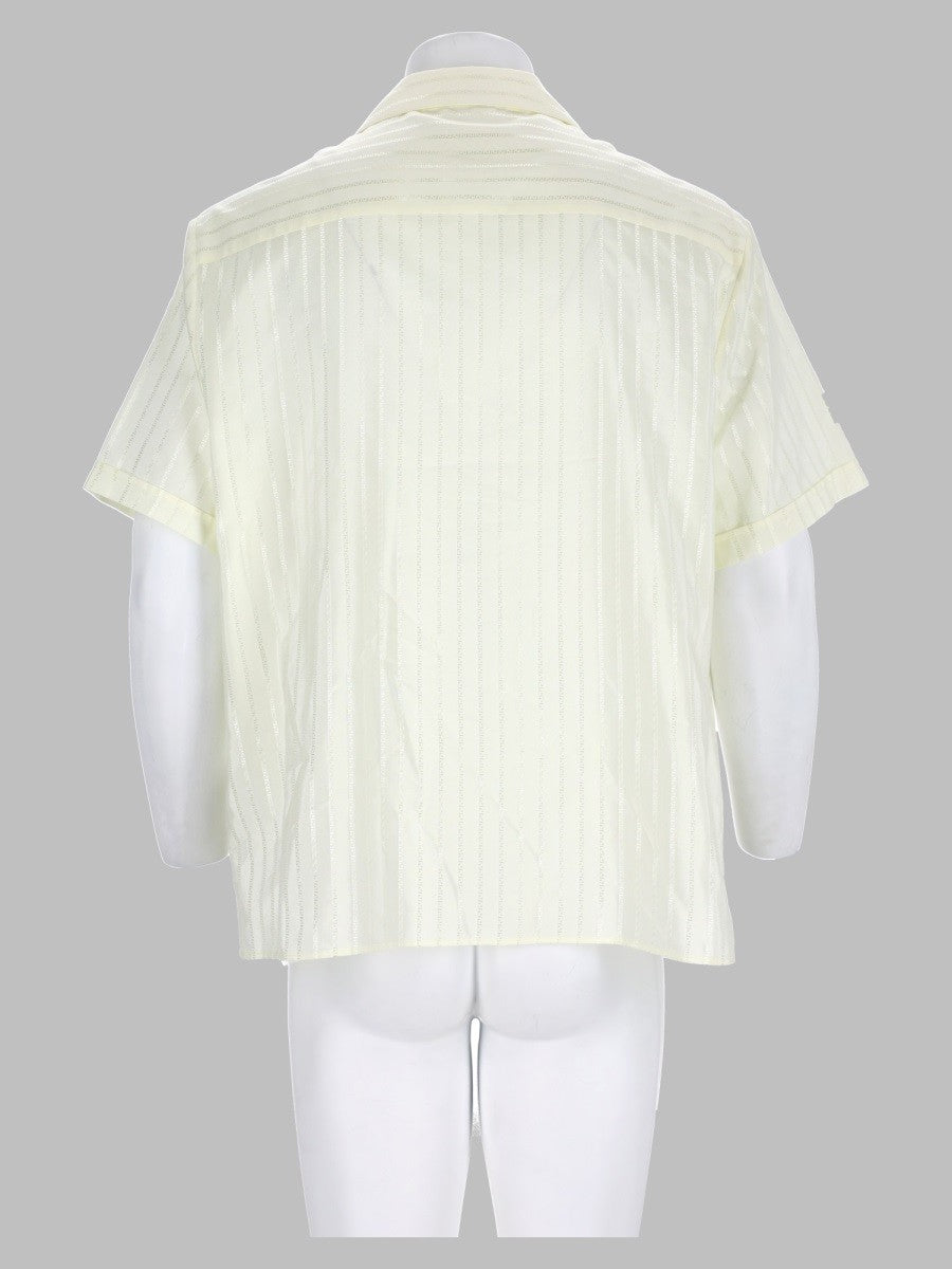 Camicia Jacquard Micro Greca 2