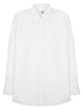 CAMICIA OVERSIZE IN COTONE E LINO