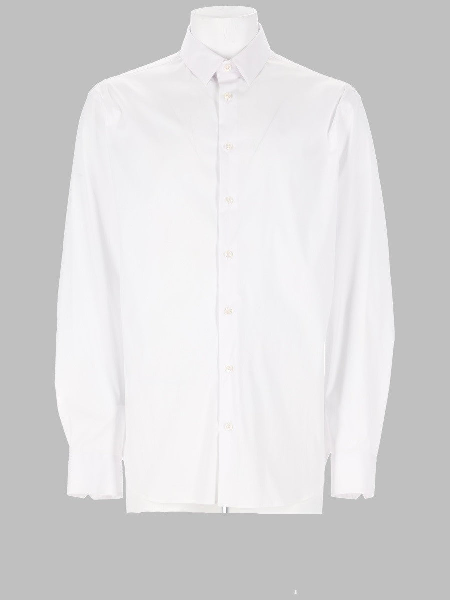 CAMICIA SLIM FIT IN POPELINE DI COTONE