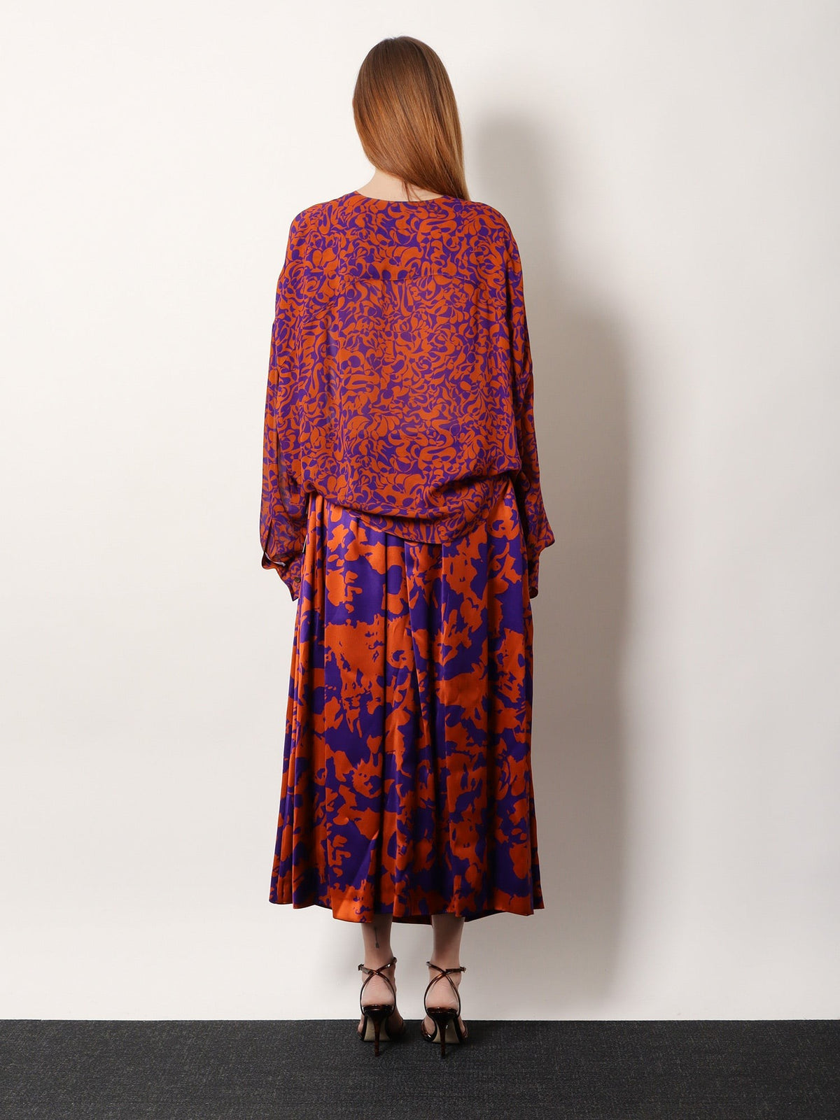 Camiel cotton shirt with multicolor print 3