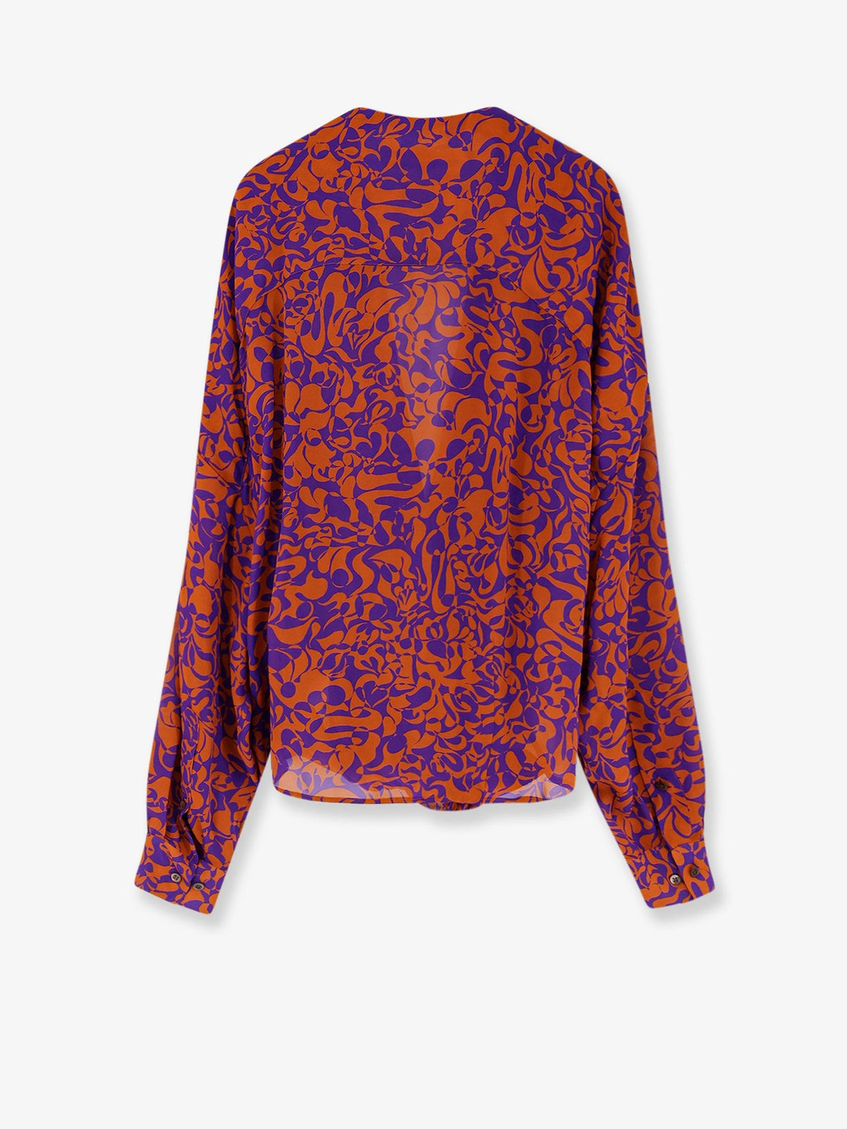 Camiel cotton shirt with multicolor print 4