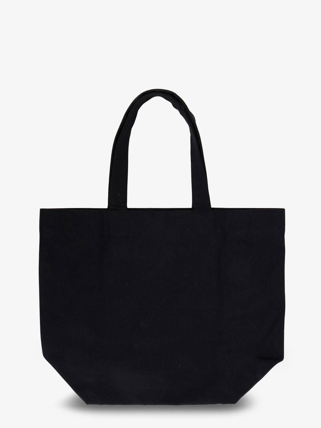 Canvas handbag with front logo 2