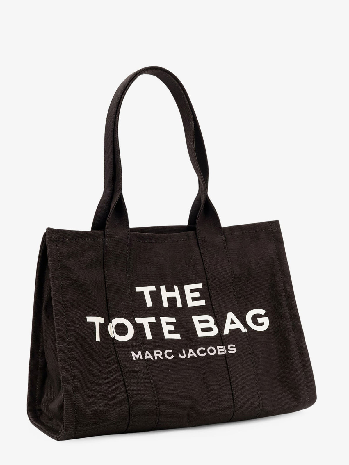 Canvas shopping bag with frontal logo 3