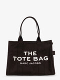 Canvas shopping bag with frontal logo