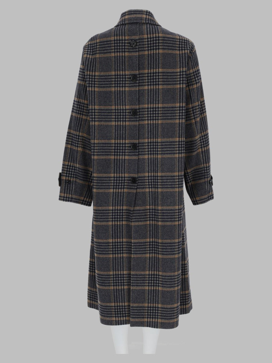 Cappotto in Lana con Bottoni sul Retro 2