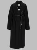 CAPPOTTO IN LANA CON CINTURA ANNODABILE