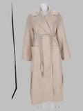 Cappotto in Lana con Cintura