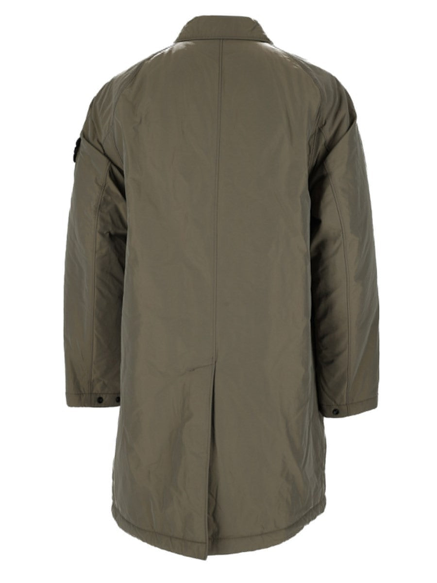 Cappotto Lungo In Micro Twill 2